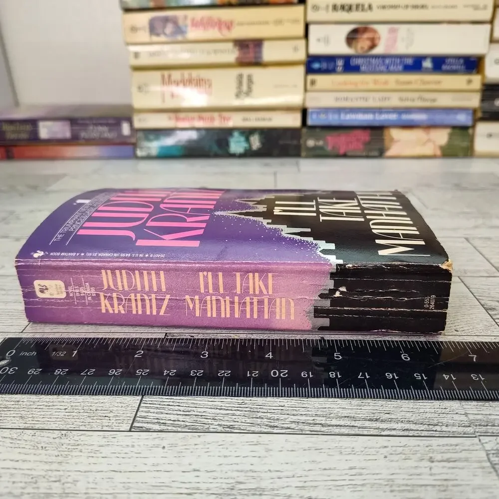 I'll Take Manhattan by‎ Judith Krantz 1987 Bantam 1st Printing Edition Paperback